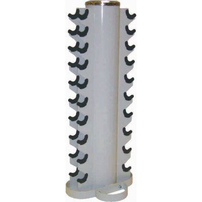 Clubline Vertical Dumbell Racks (10 Pairs) (Clubline Dumbell Rack (Holds 10 Pairs))