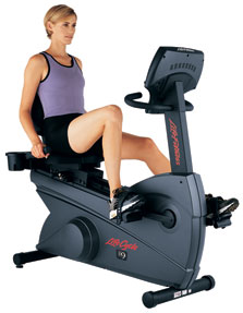 Marcy Life Fitness R9I Lifecycle Recumbent Exercise Bike