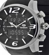 Marea Mens Fashion Black Chronograph Watch