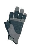Mares Crewsaver Summer 3 Fingered Sailing Gloves Extra Large Black