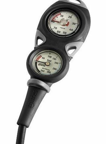 Mares Divers Mission 2 Pressure amp; Depth Guage Console.