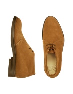 Mariano Campanile Brown Suede Italian Ankle Boots