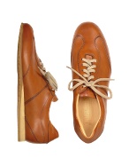 Trekker - Brown Leather Casual Lace-up Shoes
