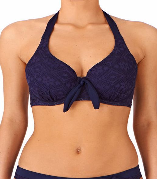 Marie Meili Womens Marie Meili Alabama Bikini Top - Blue Dusk