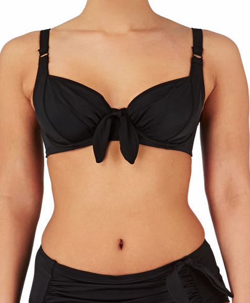 Marie Meili Womens Marie Meili Malibu Wire Bikini Top - Black
