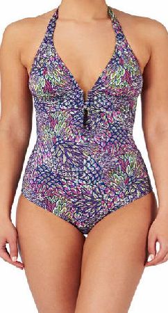 Marie Meili Womens Marie Meili Neptune Swimsuit - Dark Blue