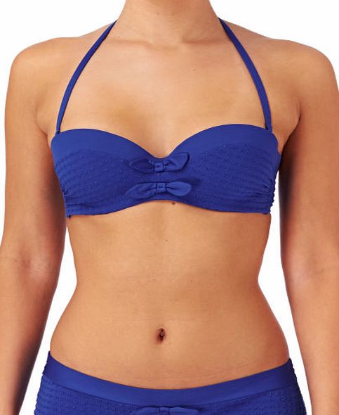 Marie Meili Womens Marie Meili Nerida Bandeau Bikini Top -
