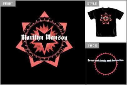 Marilyn Manson (Circle) T-shirt