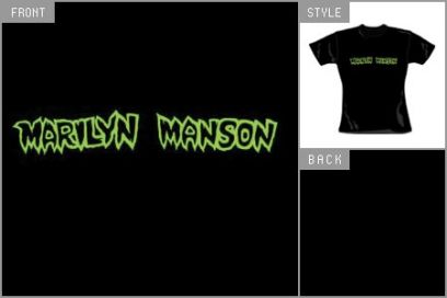 Marilyn Manson (Double M) Skinny T-shirt