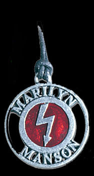 Marilyn Manson Flash Pin Badge