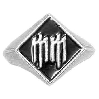 MM Enamelled Signet Ring Jewellery