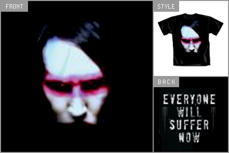 marilyn Manson (Suffer) T-shirt brv_20532008T