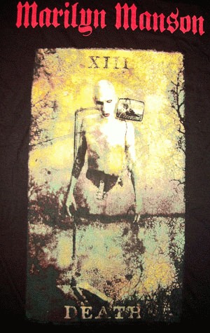 Marilyn Manson Tarot T Shirt