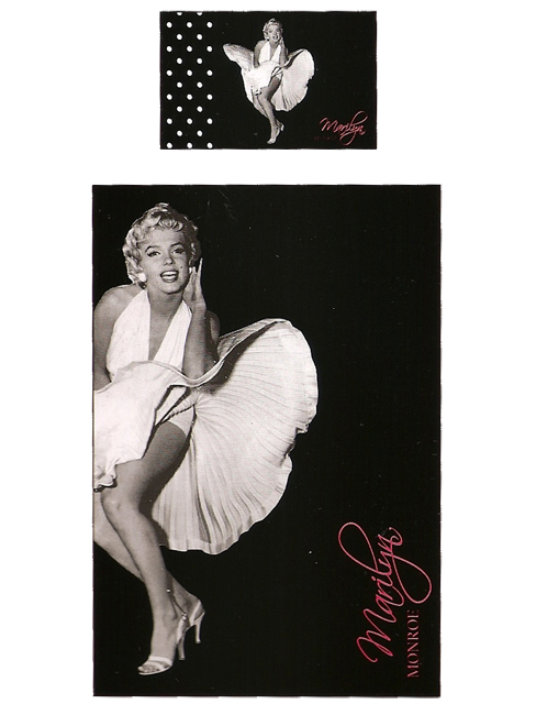 Marilyn Monroe Duvet Cover and Pillowcase