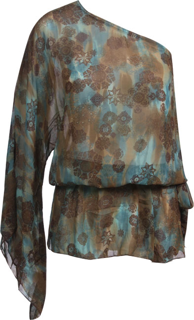 Marina one shoulder top