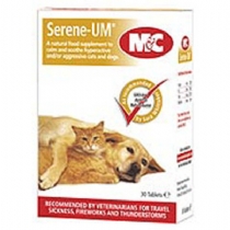 Mark and Chappell Serene-Um Cat and Dog 30 Tablets