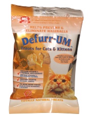 Mark Chappell Ltd Mark and Chappell Defurr-Um Cat Treats 50g