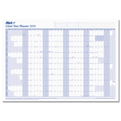 Mark-it 2010 Giant Year Planner Double-sized