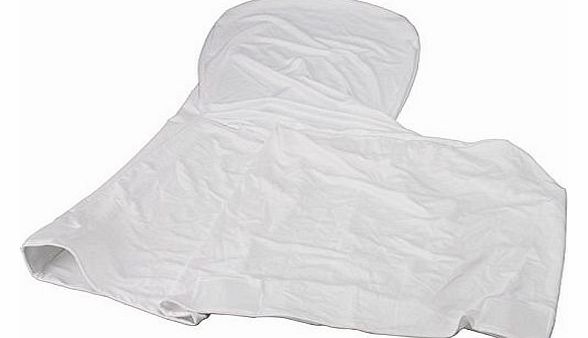 Mark8shop Other Wedding Supplies - Lycra Banquet Wedding Chair Seat Cover Bows White