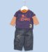 2 Piece Pure Cotton Up to Mischief T-Shirt &