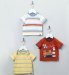 Marks and Spencer 3 Newborn Pure Cotton Short Sleeve Surf T-Shirt