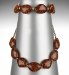 Crystallised Bead Necklace & Bracelet Set