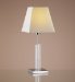 Marks and Spencer Glass Column Table Lamp