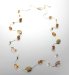 Gold Plated Long Treasure Bead Necklace
