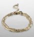 Gold Plated Multi Strand Knot Bracelet
