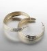 Marks and Spencer Gold Plated Tampico Hoop Earrings