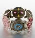 Marks and Spencer Mixed Stone Floral Stretch Bracelet