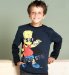 Marks and Spencer Pure Cotton Bart Simpson Super Star T-Shirt