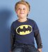 Marks and Spencer Pure Cotton Batman Mock Layer T-Shirt with Cape