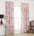 Marks and Spencer Pure Cotton Handwoven Floral Pencil Pleat Curtains