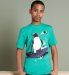 Marks and Spencer Pure Cotton Short Sleeve Penguin T-Shirt