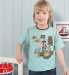Marks and Spencer Pure Cotton Short Sleeve Pirate Ship T-Shirt