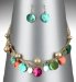 Rainbow Shower Earrings & Necklace Set