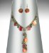 Shell Shower Necklace & Earrings Set