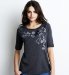 Marks and Spencer Short Sleeve Floral Embroidered T-Shirt