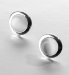 Marks and Spencer Silver Plated Catseye Stud Earrings