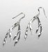 Marks and Spencer Silver Plated Curve Stick Earrings