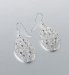 Marks and Spencer Silver Plated Filigree Gem Drop Earrings