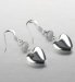 Marks and Spencer Silver Plated Heart Drop Earrings
