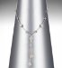 Silver Plated Y Design Necklace