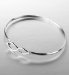 Sterling Silver Double Loop Bangle