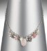Sterling Silver Floral Mix Bead Necklace