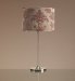 Marks and Spencers Brushed Silver Damask Table Lamp