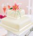 Marks and Spencers Daisy Pearl Two-Tier Cake