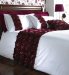 Marks and Spencers Embroidered Satin Rose Pure Cotton Duvet Cover