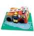 Marks and Spencers Fire Engine Cake